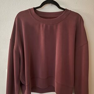 ‼️SOLD‼️LULULEMON Softstreme Sweatshirt in Spiced Chai. EUC.